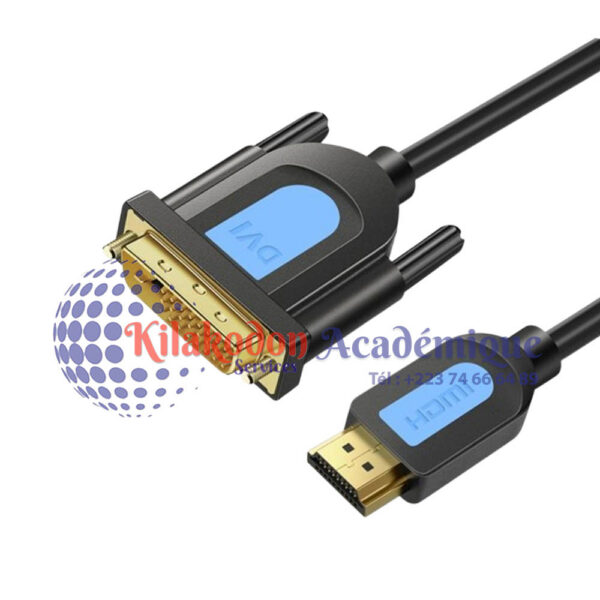 Câble Adaptateur HDMI DVI