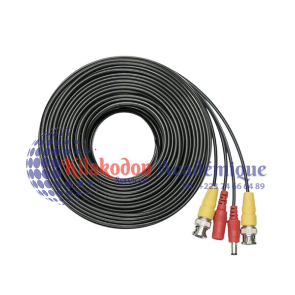 Câble vidéo et d'alimentation PNI CCTV